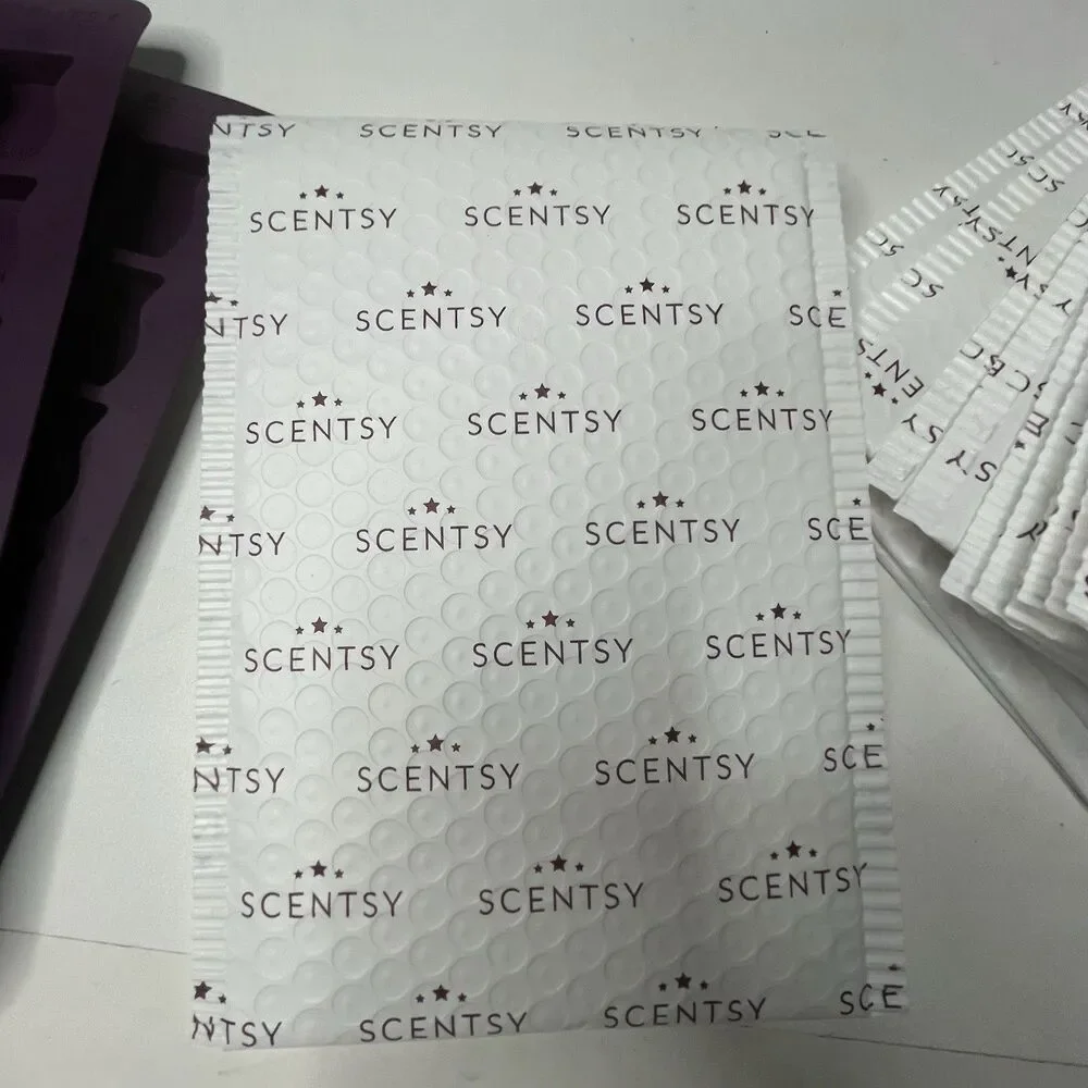 Scentsy Starter Kit Silcone Wax Molds  Shipping Supplies Koozies LOT